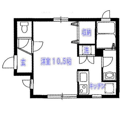 東京都豊島区千早１丁目 賃貸アパート 1R