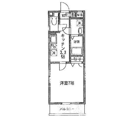 椎名町賃貸マンション・1K