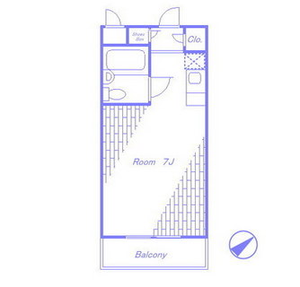 東京都豊島区目白５丁目 賃貸マンション 1R