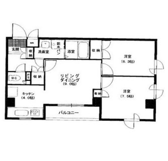 東京都豊島区南長崎２丁目 賃貸マンション 2LDK