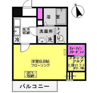 東京都豊島区長崎２丁目 賃貸マンション 1K