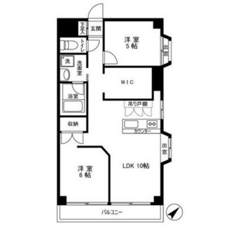 東京都豊島区目白５丁目 賃貸マンション 2LDK