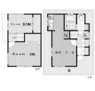 東京都豊島区千早１丁目 賃貸一戸建て 2DK