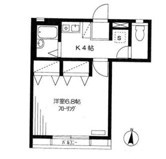 東京都豊島区要町１丁目 賃貸マンション 1K