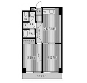 東京都豊島区南長崎１丁目 賃貸マンション 2DK