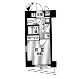 東京都豊島区南長崎１丁目 賃貸マンション 1K