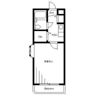 東京都豊島区要町１丁目 賃貸マンション 1K