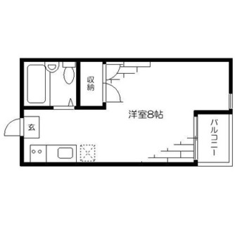 東京都豊島区千早１丁目 賃貸マンション 1R