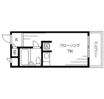 東京都豊島区南長崎１丁目 賃貸マンション 1R