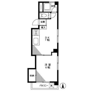 東京都豊島区目白５丁目 賃貸マンション 1DK