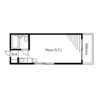 東京都新宿区中落合２丁目 賃貸マンション 1R