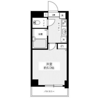 東京都新宿区中落合２丁目 賃貸マンション 1K