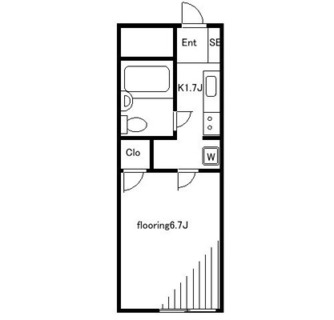 東京都豊島区長崎２丁目 賃貸マンション 1K