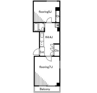 東京都豊島区目白５丁目 賃貸マンション 2K