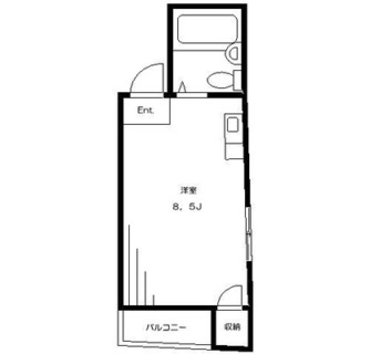 東京都豊島区千早１丁目 賃貸マンション 1R