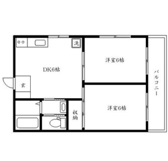 東京都豊島区目白３丁目 賃貸マンション 2DK