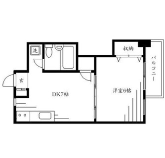 東京都新宿区下落合４丁目 賃貸マンション 1DK