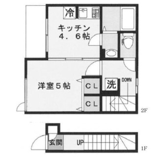 東京都豊島区南長崎１丁目 賃貸アパート 1DK