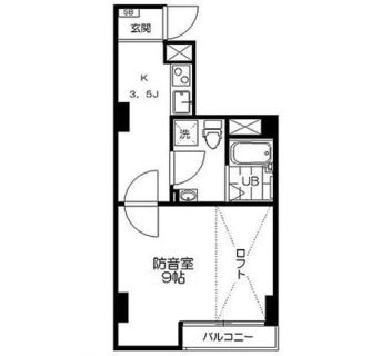 東京都豊島区目白５丁目 賃貸マンション 1K