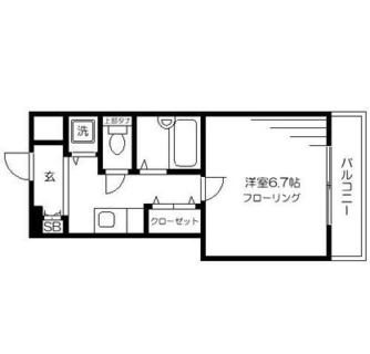 東京都豊島区長崎１丁目 賃貸マンション 1K