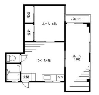 東京都豊島区長崎３丁目 賃貸マンション 2DK