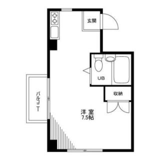 東京都豊島区千早１丁目 賃貸マンション 1R