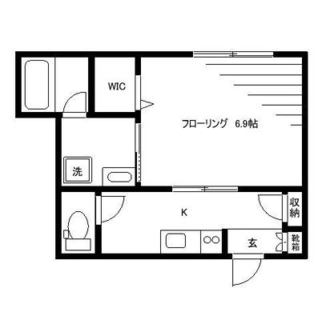 東京都豊島区西池袋４丁目 賃貸マンション 1K