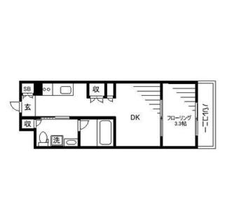 東京都新宿区中落合３丁目 賃貸マンション 1DK