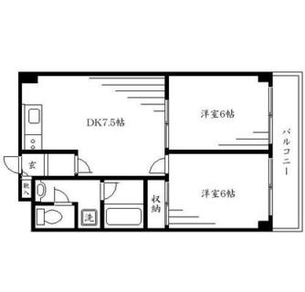 東京都豊島区南長崎１丁目 賃貸マンション 2DK