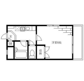 東京都新宿区中落合３丁目 賃貸マンション 1K