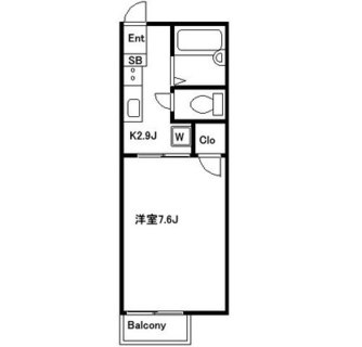 東京都豊島区千早１丁目 賃貸マンション 1K