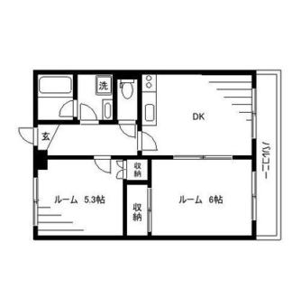 東京都豊島区南長崎１丁目 賃貸マンション 2DK